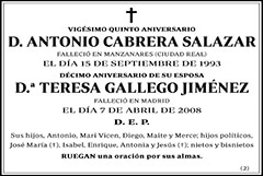 Antonio Cabrera Salazar